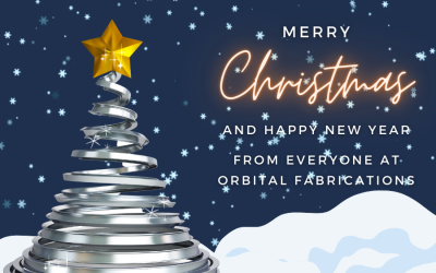 Orbital Fabrications wishes you a Merry Christmas & Happy New Year